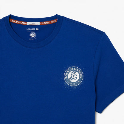 T-SHIRT LACOSTE ROLAND-GARROS SPRAY LOGO