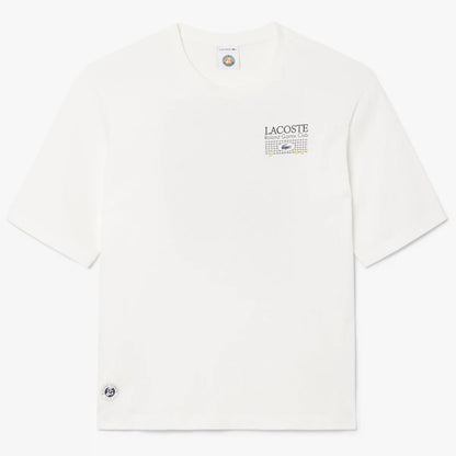 T-SHIRT LACOSTE ROLAND GARROS CLUB GRAPHIQUE