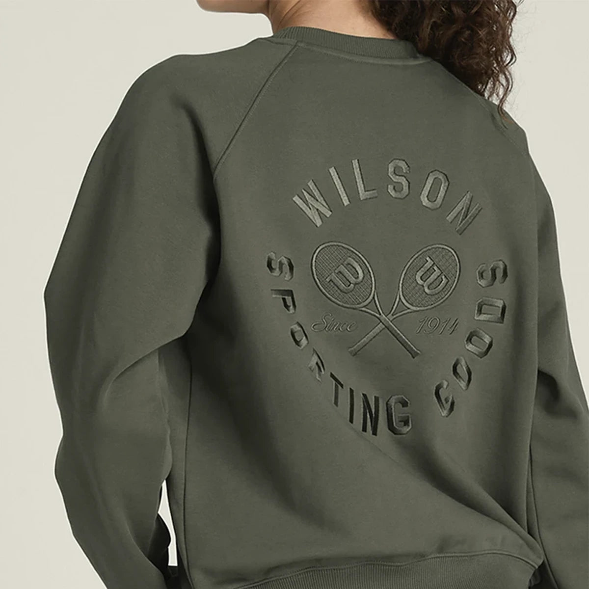 WILSON DAMEN SWEATSHIRT CLASSIC CREW