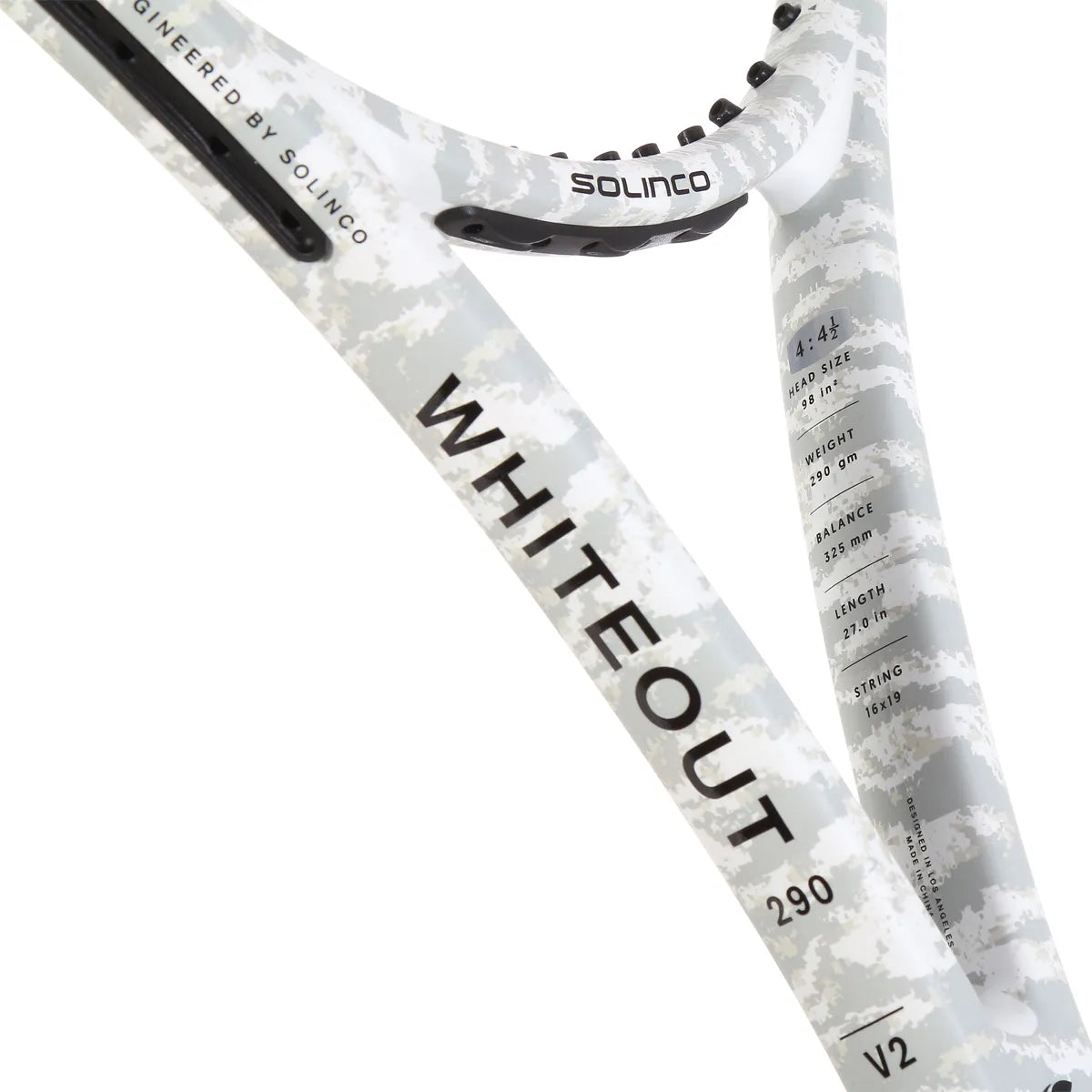 RAQUETTE DE TENNIS SOLINCO WHITEOUT 98 CAMO (290 GR)