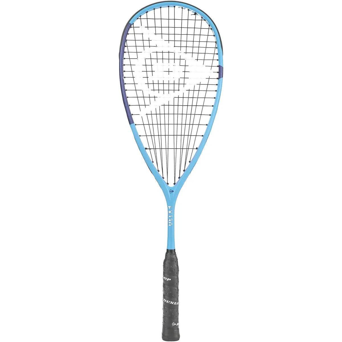 SQUASHSCHLÄGER DUNLOP FX130 V2 (GESAITET)