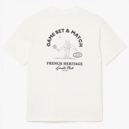 T-SHIRT LACOSTE HERITAGE GRAPHIC