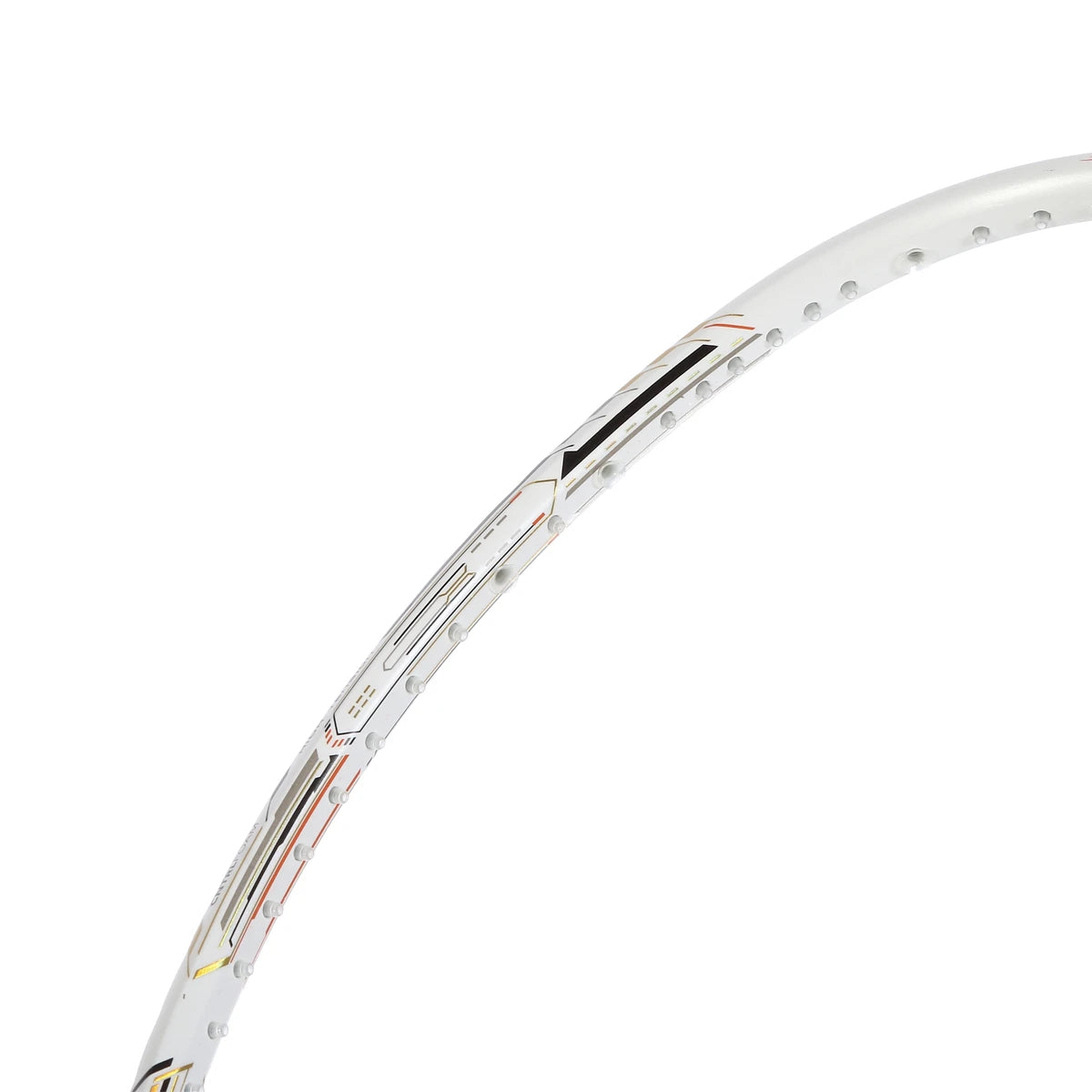 BADMINTONSCHLÄGER HUNDRED T-FUSION 500 ATTK 4U (UNBESAITET)