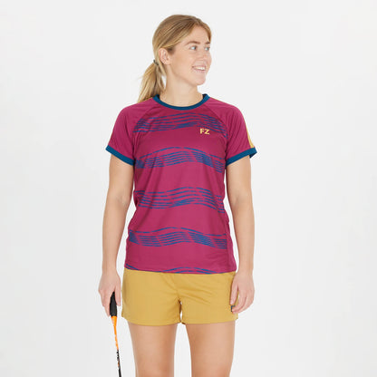T-SHIRT FZ FORZA DAMEN PR2507 S/S HIMBEERE