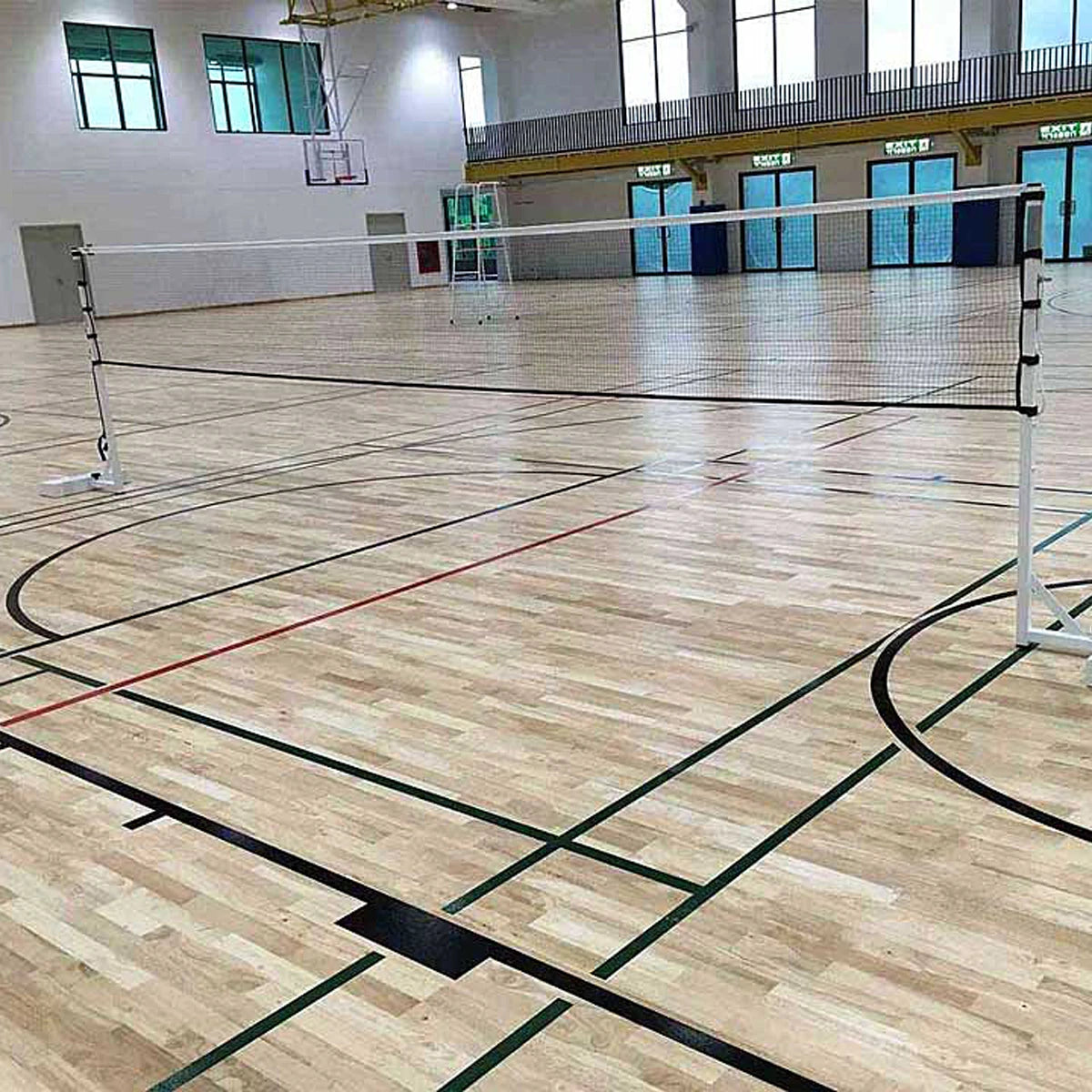 POTEAUX DE BADMINTON COMPETITION SODEX S27240 (SIMPLE - LA PAIRE)