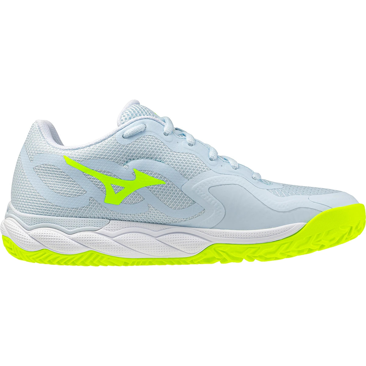 DAMEN MIZUNO SCHUHE WAVE ENFORCE COURT ROTSCHLEIFPLATZ