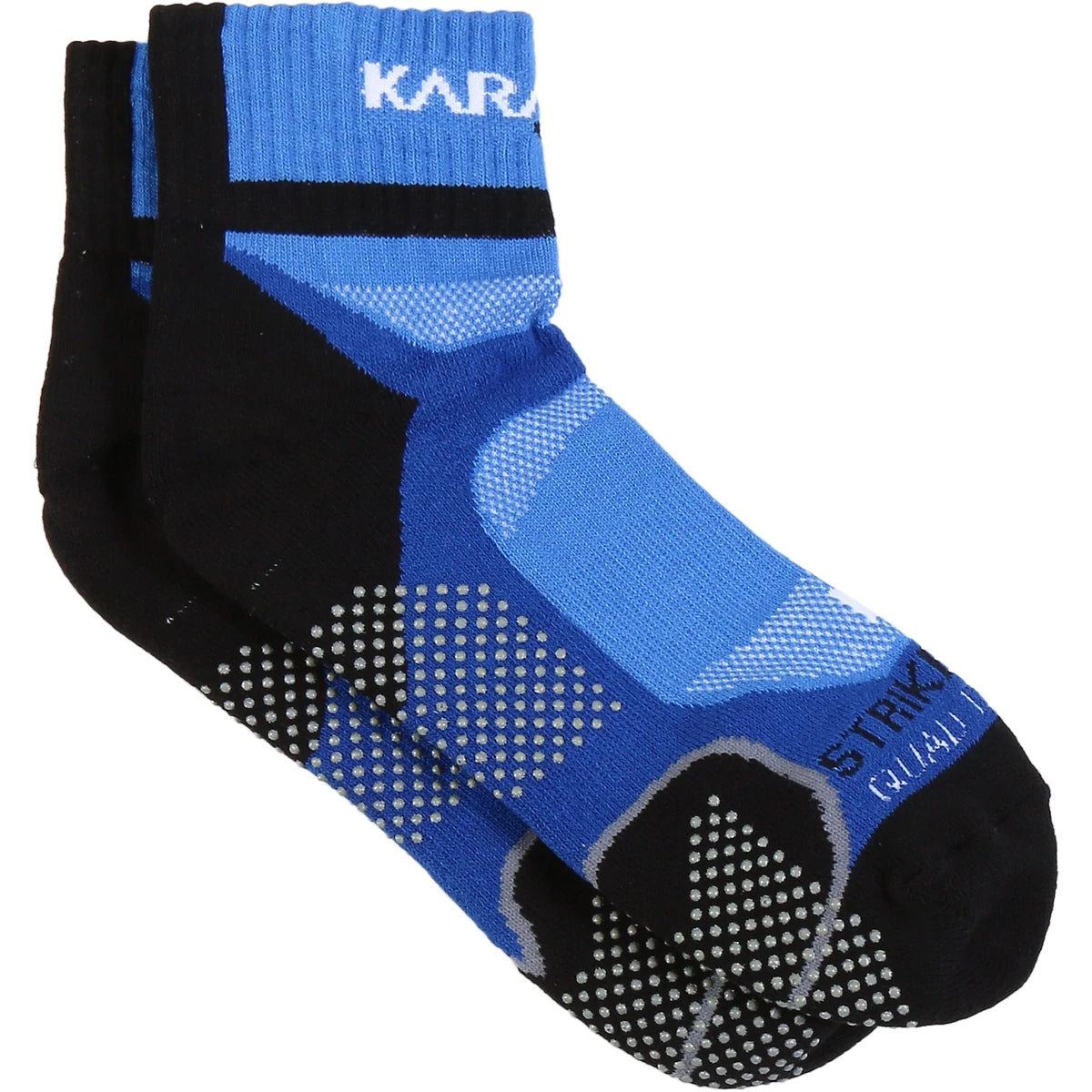 KARAKAL KC MID-CUT SOCKS (BLUE) - 4 PAIRS