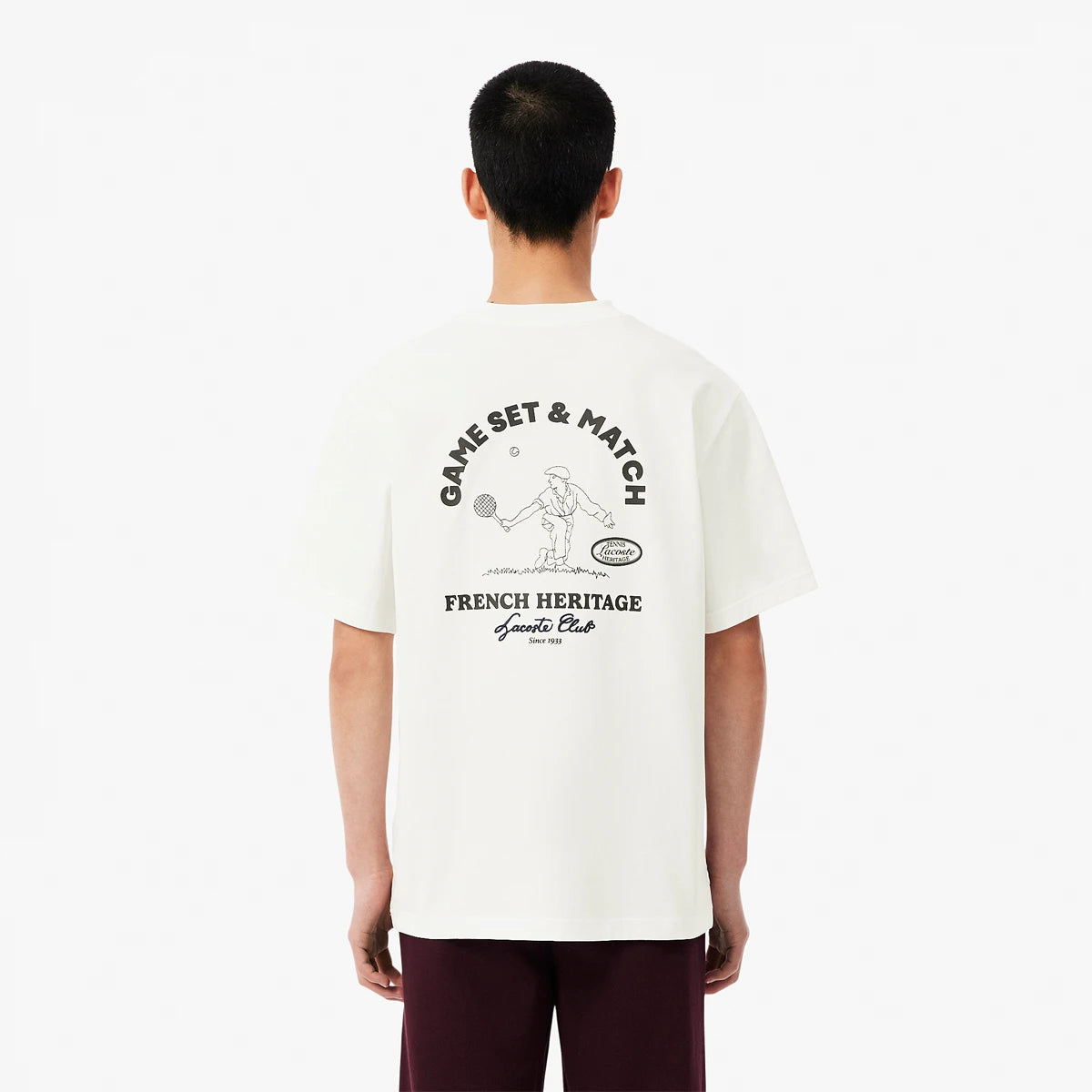 T-SHIRT LACOSTE HERITAGE GRAPHIC