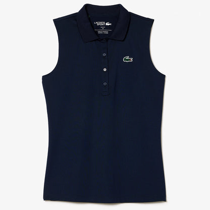 POLO LACOSTE DAMEN CORE PERFORMANCE ÄRMELLOS