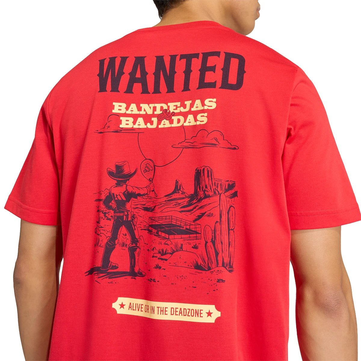 T-SHIRT ADIDAS PADEL WANTED