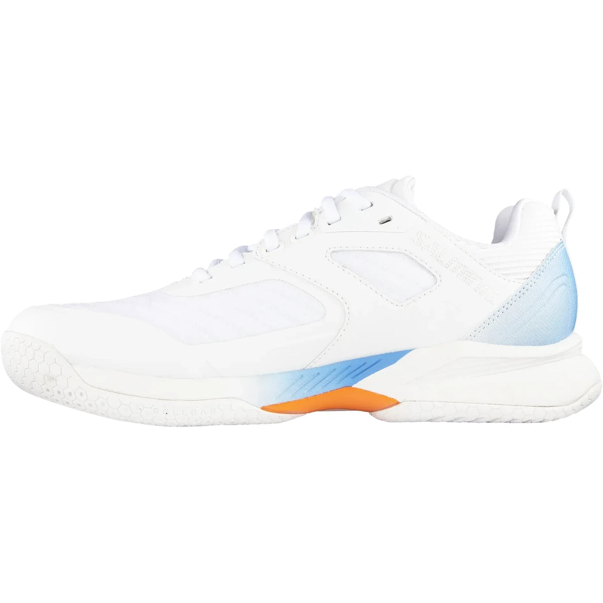 SALMING MEN'S INDOOR FUSION PRO SHOES WHITE/BLUE