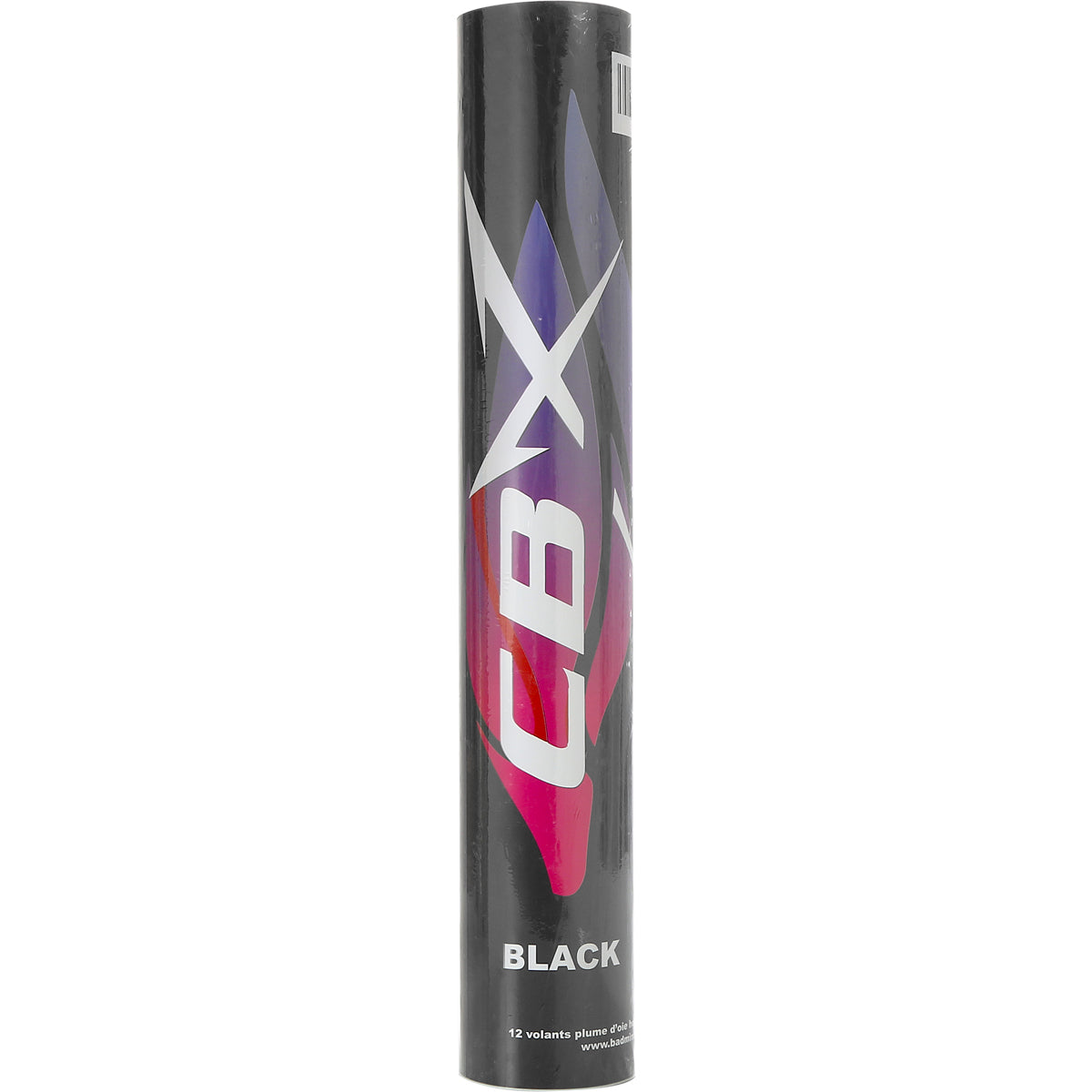 VOLANTS DE BADMINTON PLUMES CBX BLACK