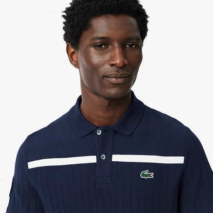 POLO LACOSTE HERITAGE PLISSIERT
