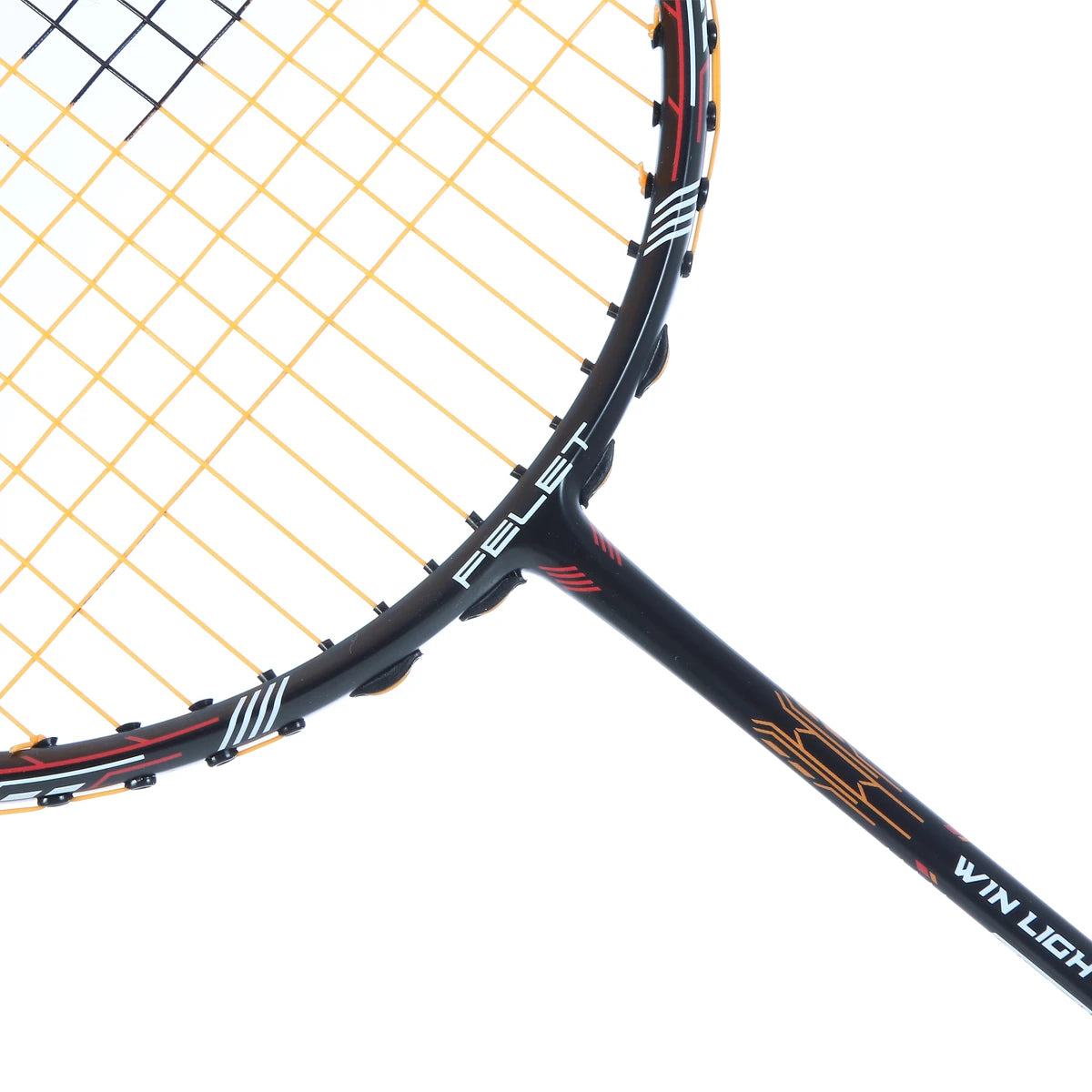 RAQUETTE DE BADMINTON FELET WIN LIGHT W30 RED (CORDEE)