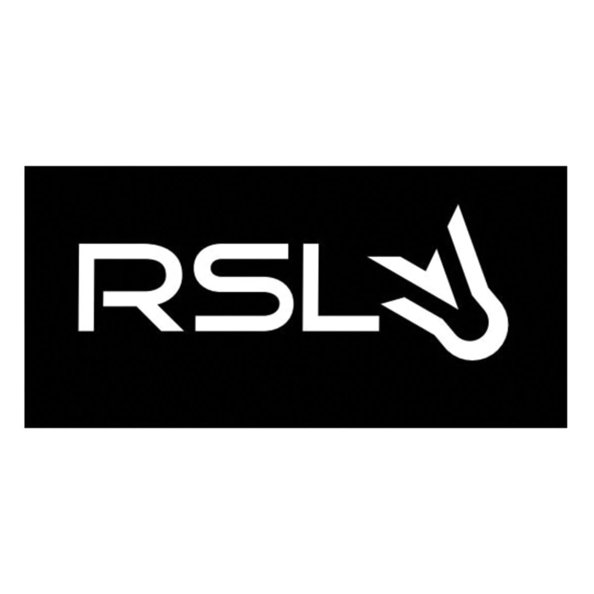 RSL TOWEL 50X100CM BLACK/WHITE
