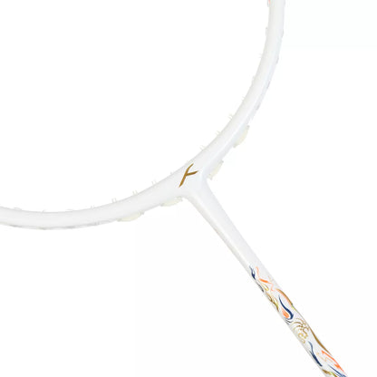RAQUETTE DE BADMINTON HUNDRED BATTLE 900-(4U) WHITE