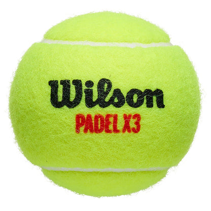 PACK OF 3 WILSON PADEL BALLS