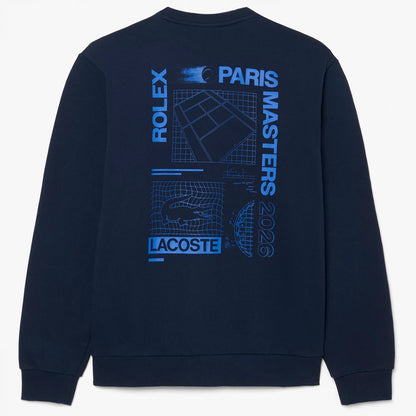 LACOSTE ROLEX PARIS MASTERS GRAPHIC SWEAT