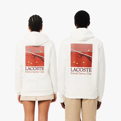 SWEAT LACOSTE ROLAND GARROS CLUB GRAPHIQUE