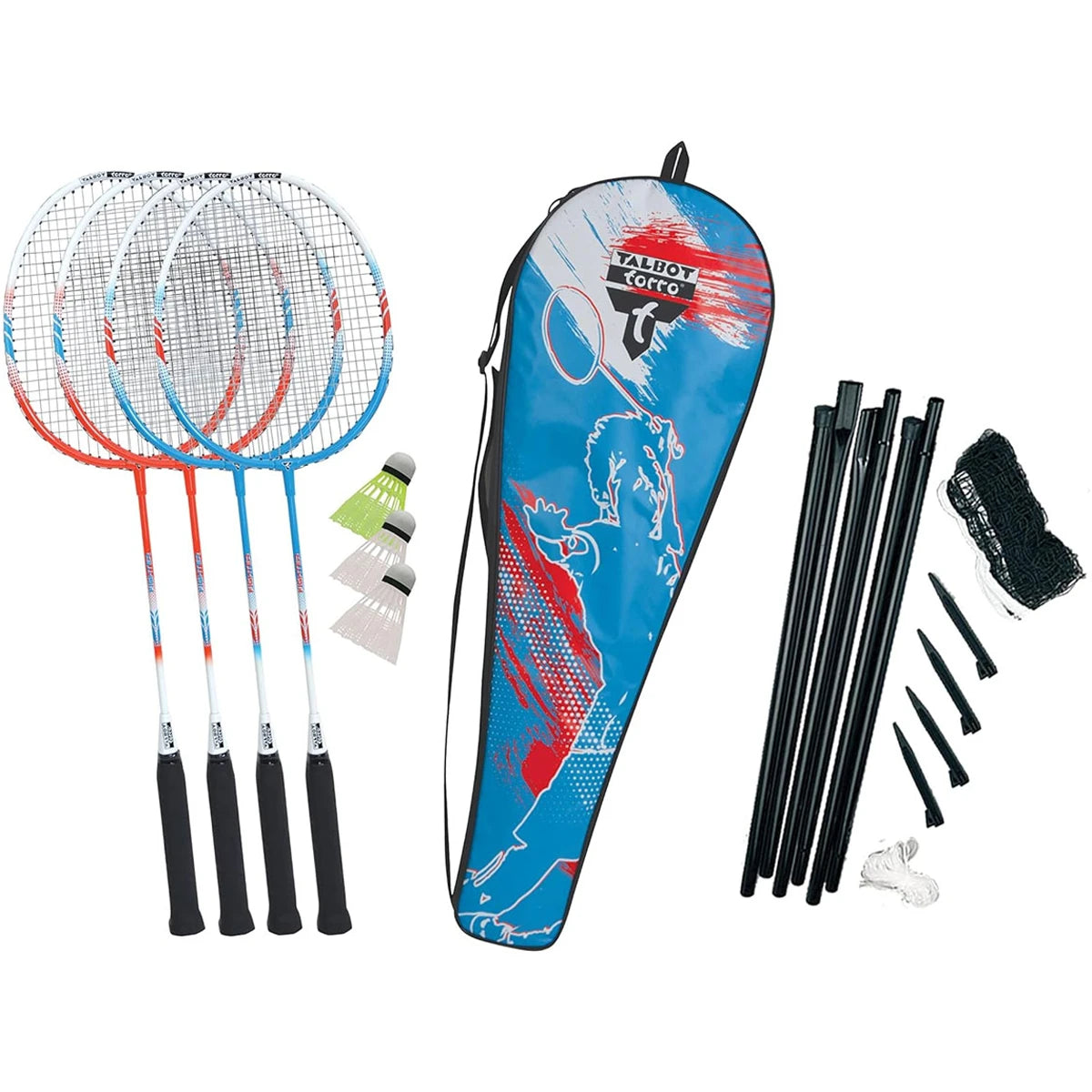 SET BADMINTON TALBOT-TORROT 4 FIGHTER (CORDEE)