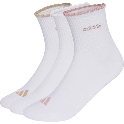 3 PAIRES DE CHAUSSETTES ADIDAS WOMENS ANKLE