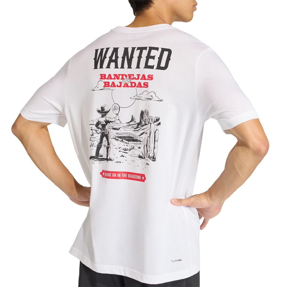 T-SHIRT ADIDAS PADEL WANTED