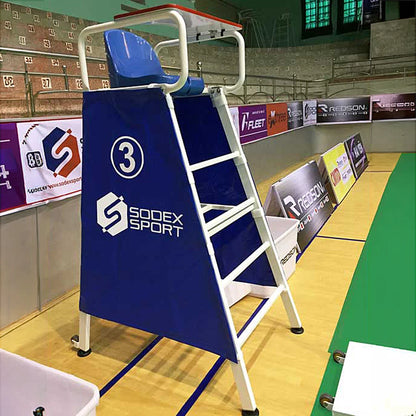 CHAISE D'ARBITRE BADMINTON SODEX EN ALUMINIUM - MODELE PREMIUM