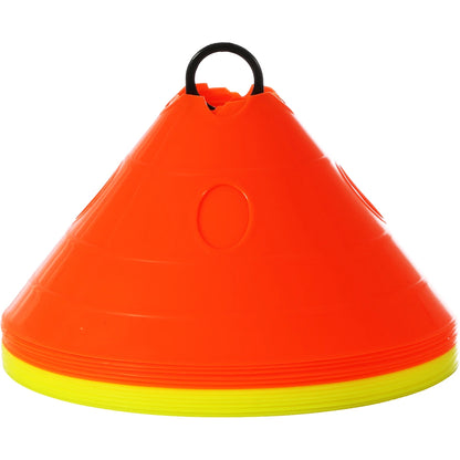 KIT DE DÉLIMITATION 12 MAXI-CONES AVEC SUPPORT