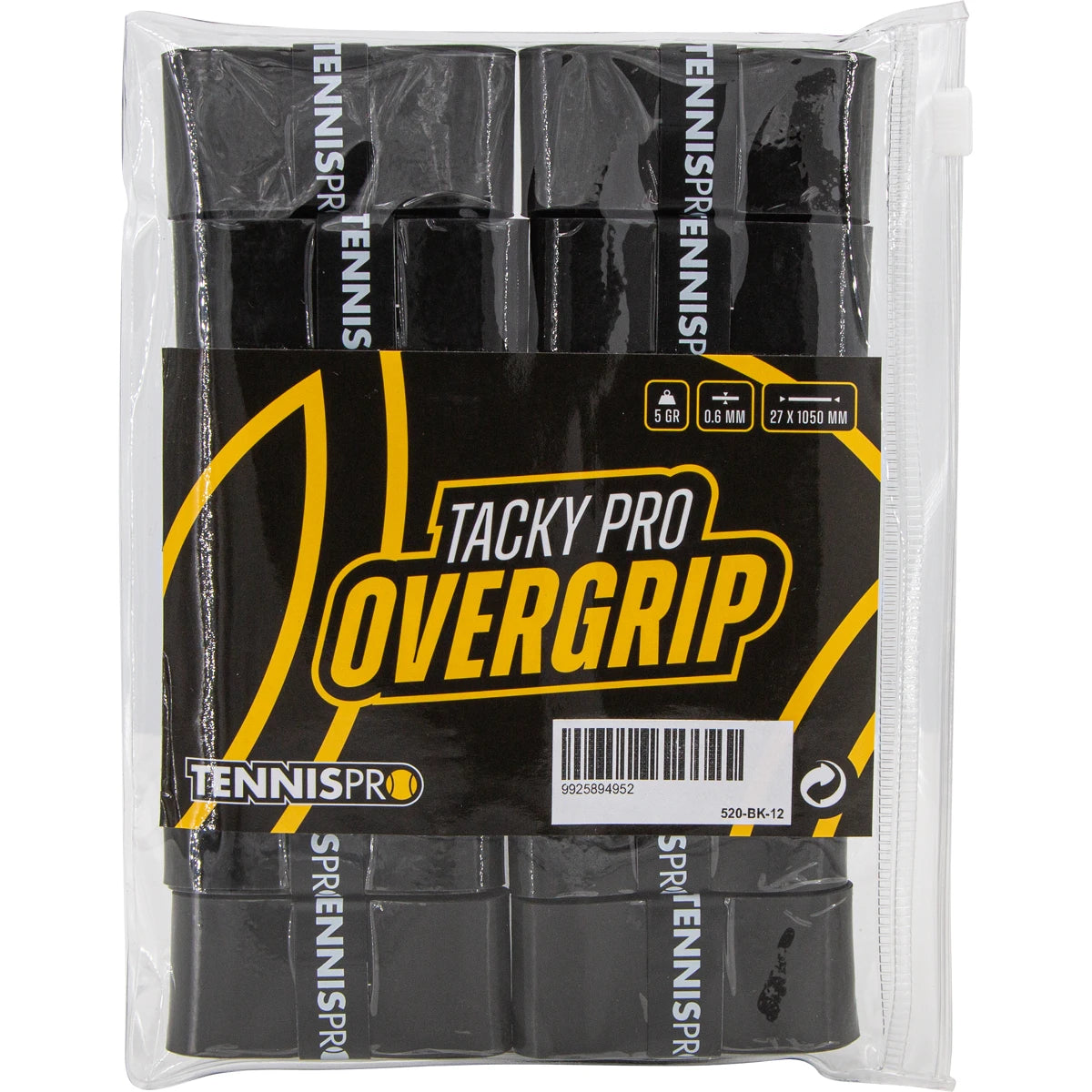 OVERGRIPS TENNISPRO TACKY PRO 2.0 x12