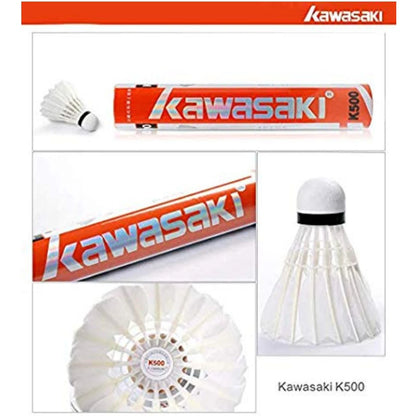 VOLANTS DE BADMINTON HYBRIDE KAWASAKI KING KONG 500