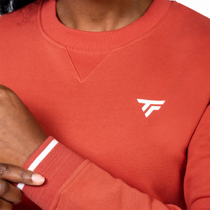 SWEAT TECNIFIBRE TEAM TERRY TERRAKOTTA