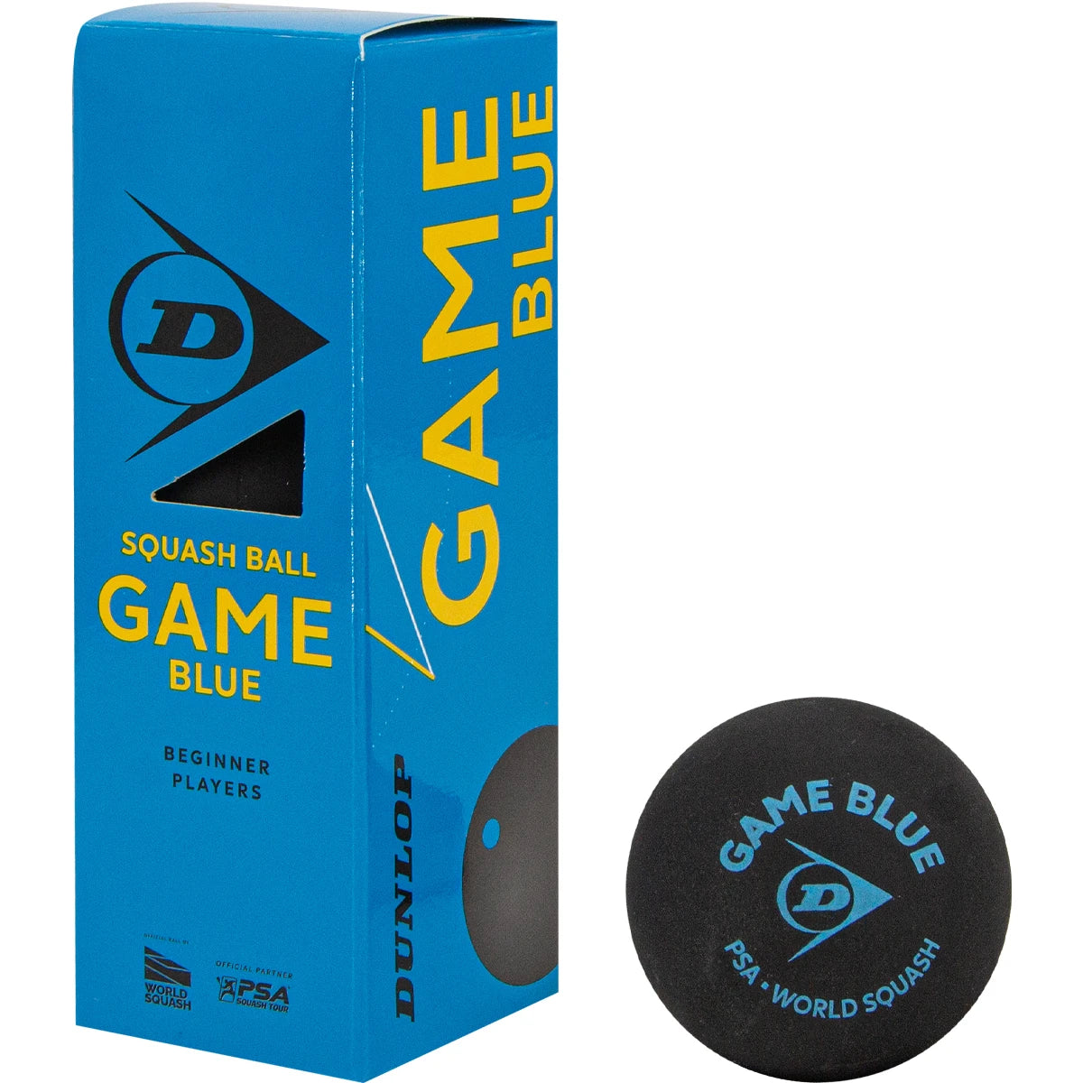 SQUASHBÄLLE DUNLOP GAME (EINZELPUNKT BLAU x12)
