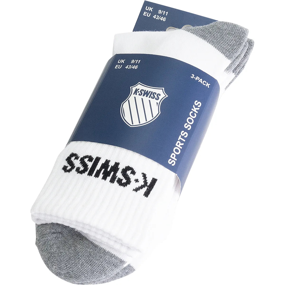 3 PAIRS OF K-SWISS SPORT SOCKS