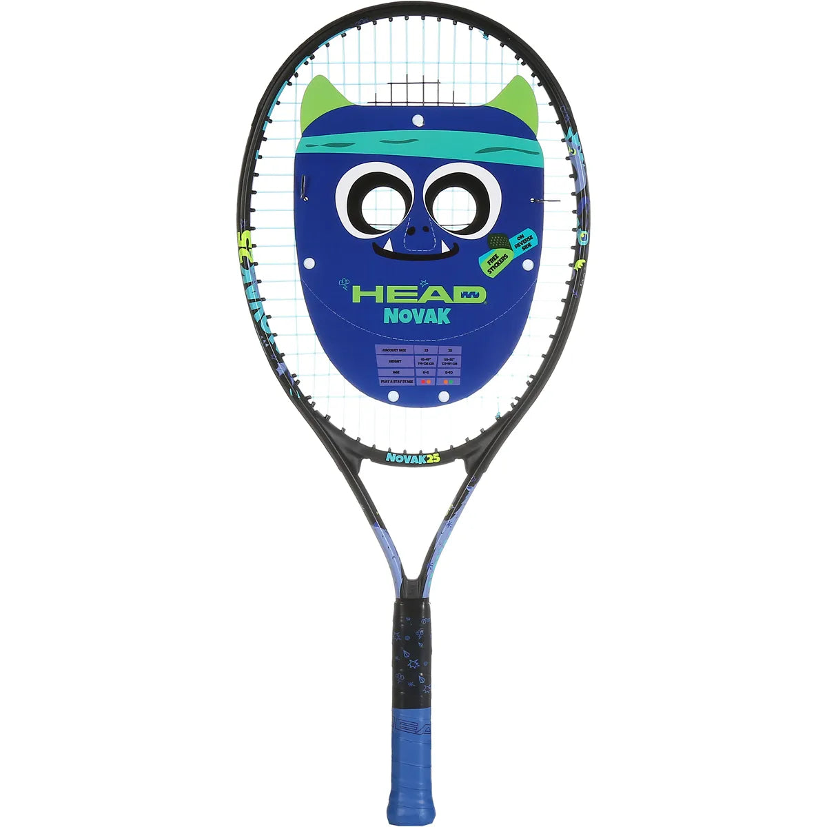 RAQUETTE HEAD JUNIOR NOVAK 25