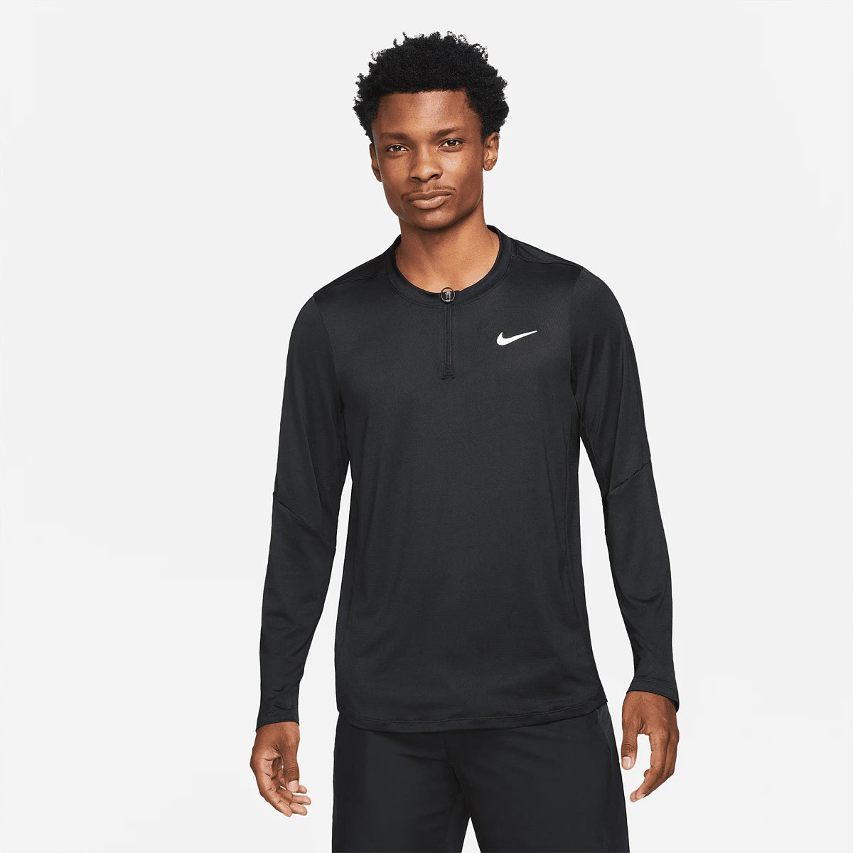 T-SHIRT NIKE COURT DRI FIT ADVANTAGE MANCHES LONGUES