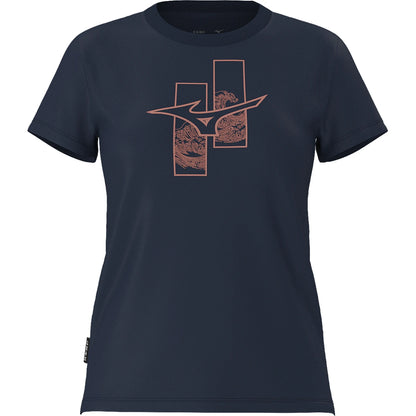 T-Shirt Mizuno Femme Athletic
