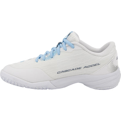 CHAUSSURES YONEX FEMME INDOOR PC CASCADE ACCEL WIDE WHITE/LIGHT BLUE