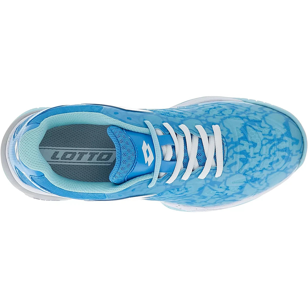 LOTTO DAMENSCHUHE SUPERRAPIDA 200 III PADEL/ROTEN BODEN