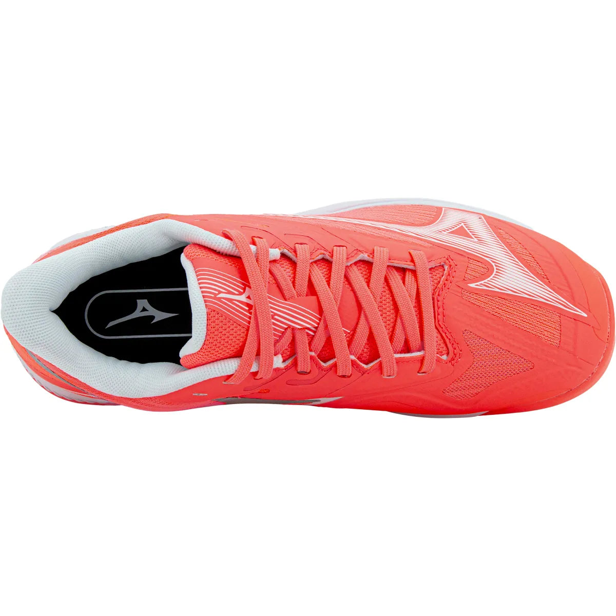 MIZUNO DAMENSCHUHE WAVE EXCEED COURT ROTE TONPLATTE