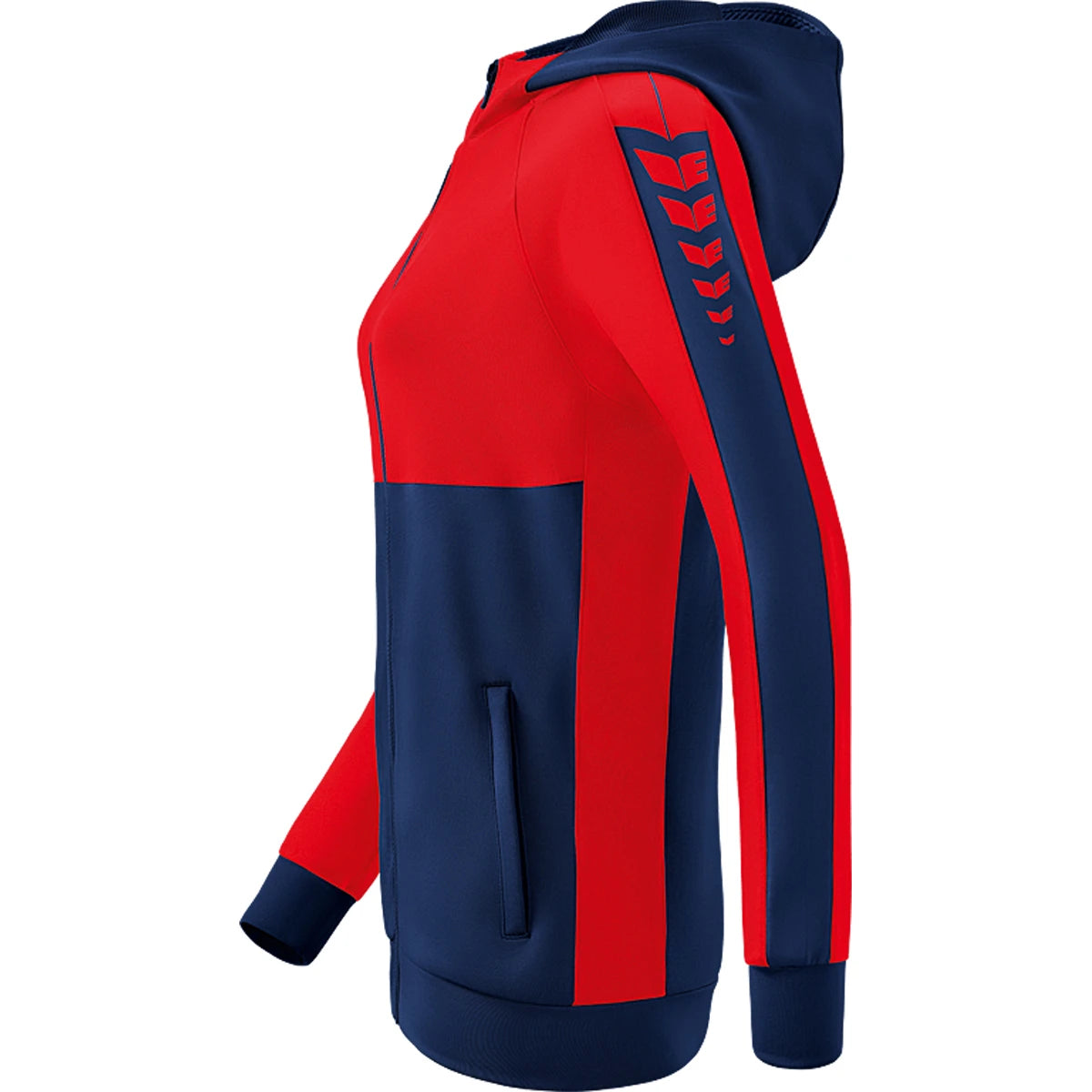 DAMEN-TRAININGSJACKE SIX WINGS MIT KAPUZE