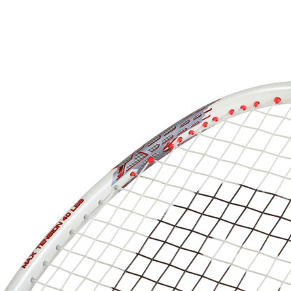 RAQUETTE DE BADMINTON FELET SPORT FORCE WHITE-RED (CORDEE)