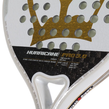 BLACK CROWN HURRICANE PRO 3.0 PADEL RACKET