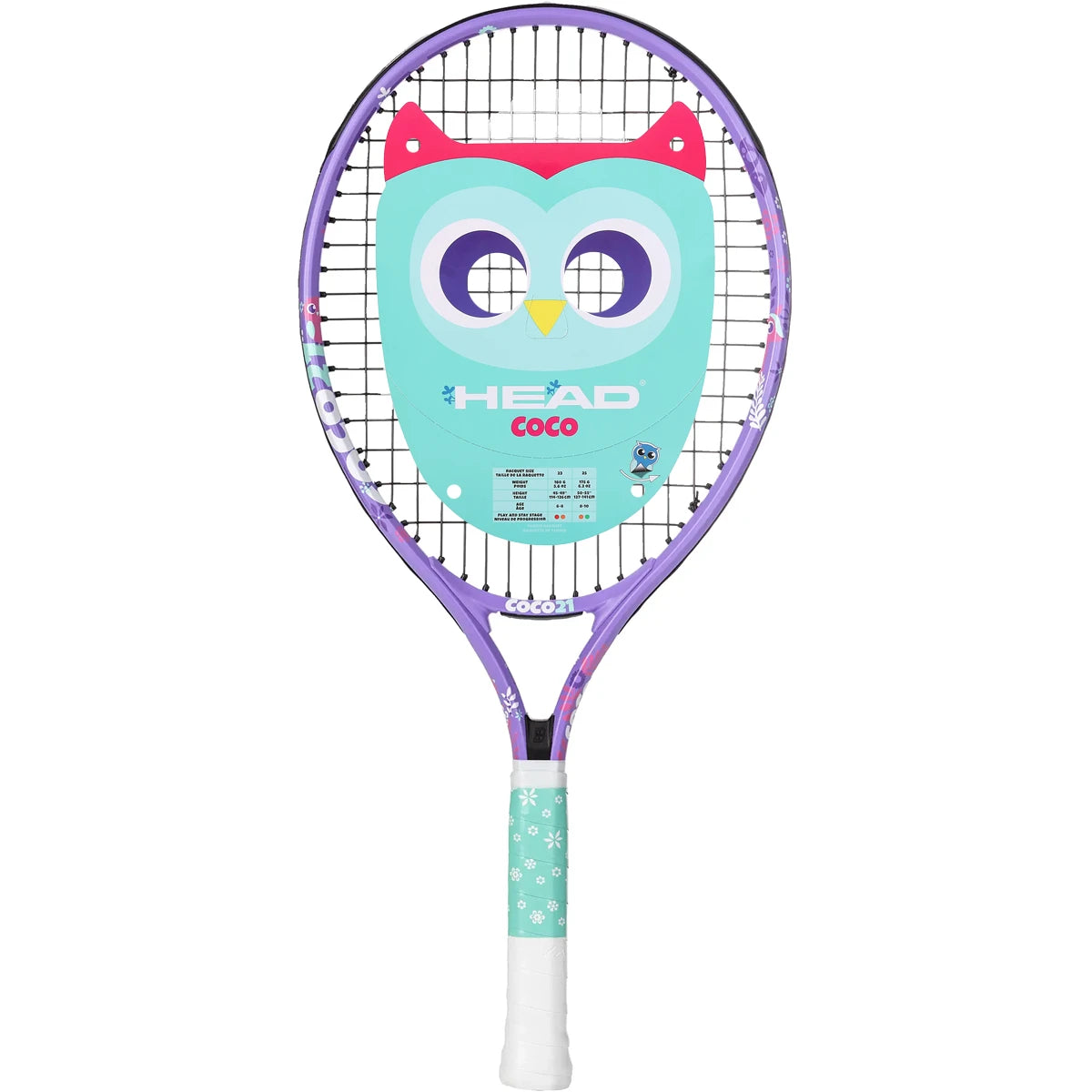 HEAD JUNIOR COCO 21 VIOLET RACKET