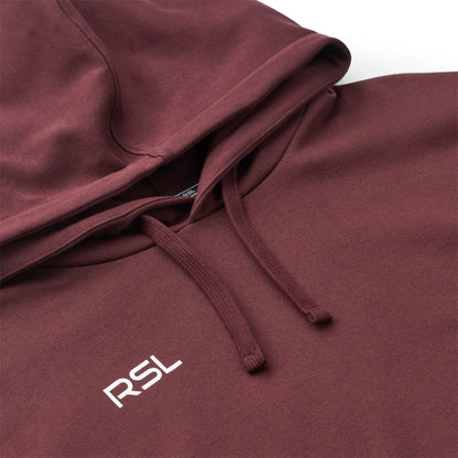 SWEAT A CAPUCHE RSL UNISEX CORE BURGUNDY