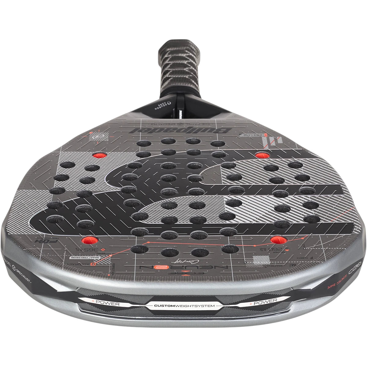 Test Racket Padel Bullpadel Neuron 02 Edge Comfort 27