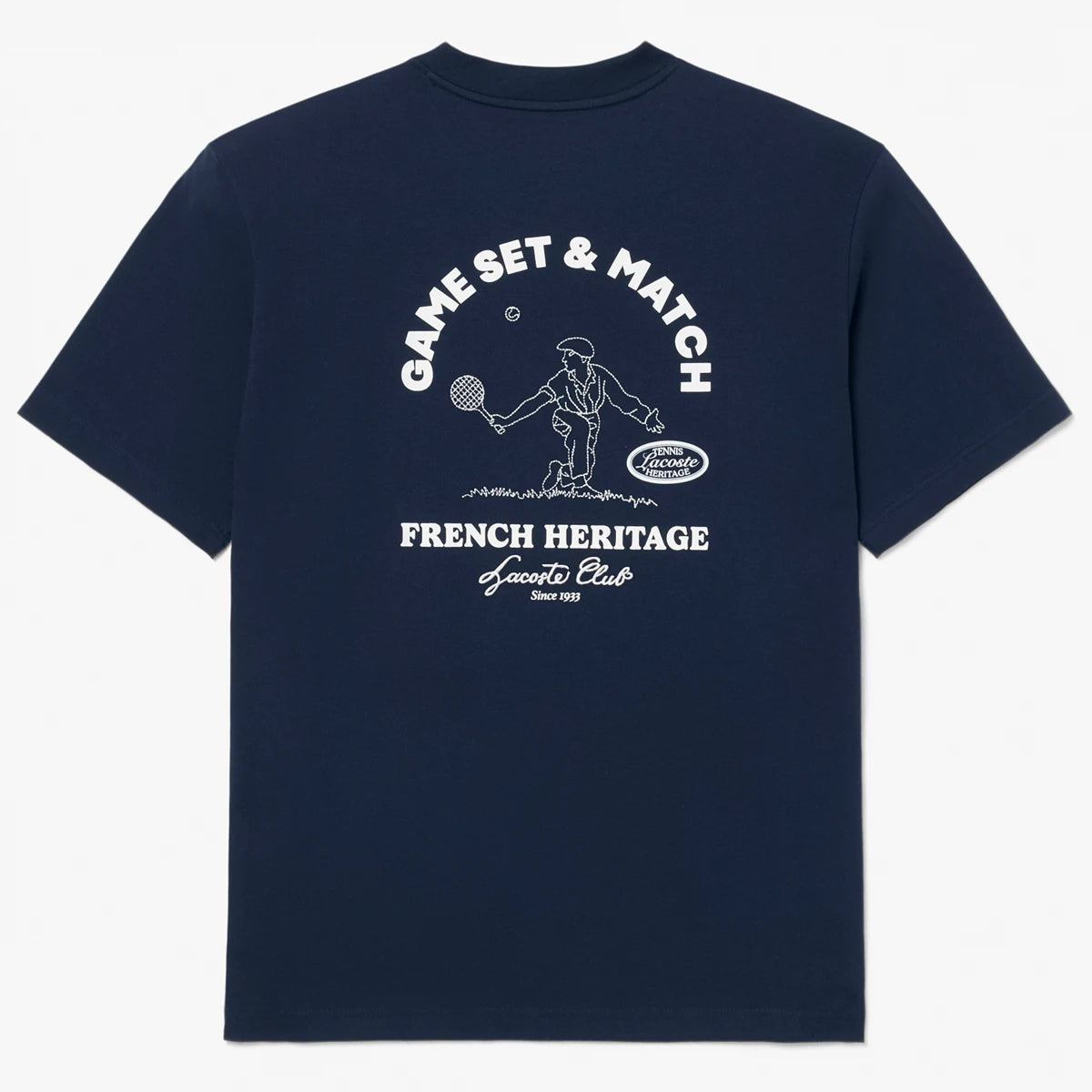T-SHIRT LACOSTE HERITAGE GRAPHIC