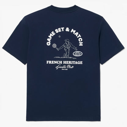 T-SHIRT LACOSTE HERITAGE GRAPHIC