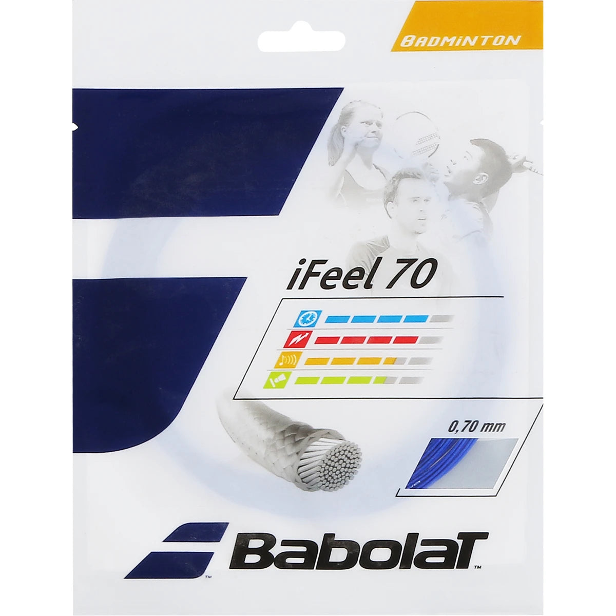 BADMINTON STRING BABOLAT IFEEL 70 (10 METRES)