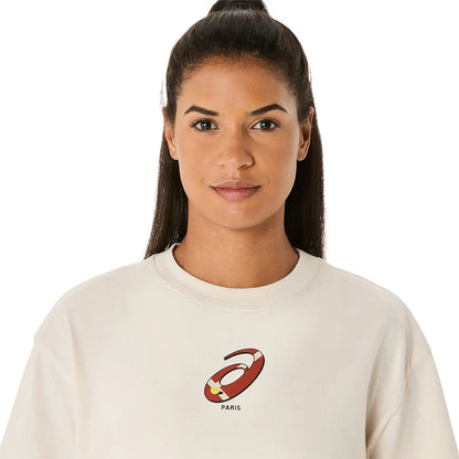T-SHIRT ASICS FEMME COURT GRAPHIC PARIS