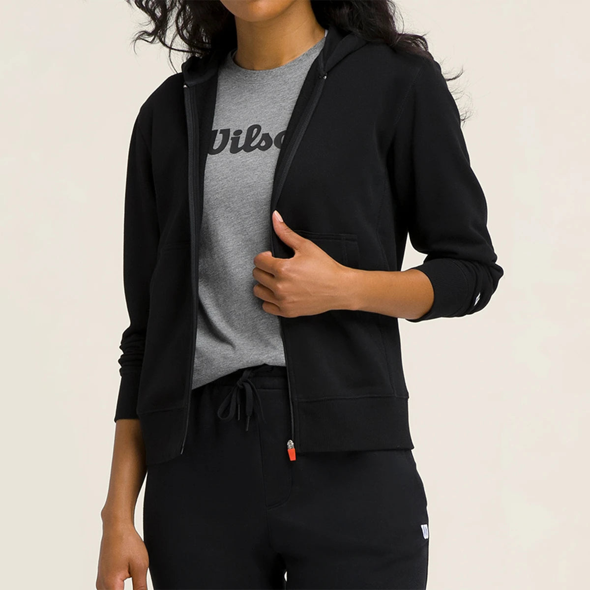 WILSON TEAM DAMEN KAPUZENJACKE MIT REISSVERSCHLUSS